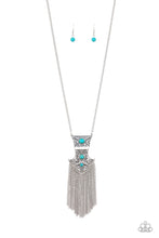 Load image into Gallery viewer, Totem Tassel - Blue
